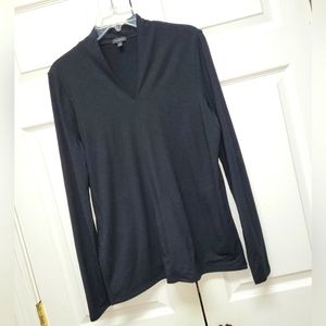 Talbots Long Sleeve V-neck Top
